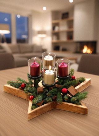První adventní svíčka je zapálená 🕯️✨ a s ní začíná období, kdy se domovy znovu probouzí do vánoční atmosféry 🎄🏡. Dřevo má...